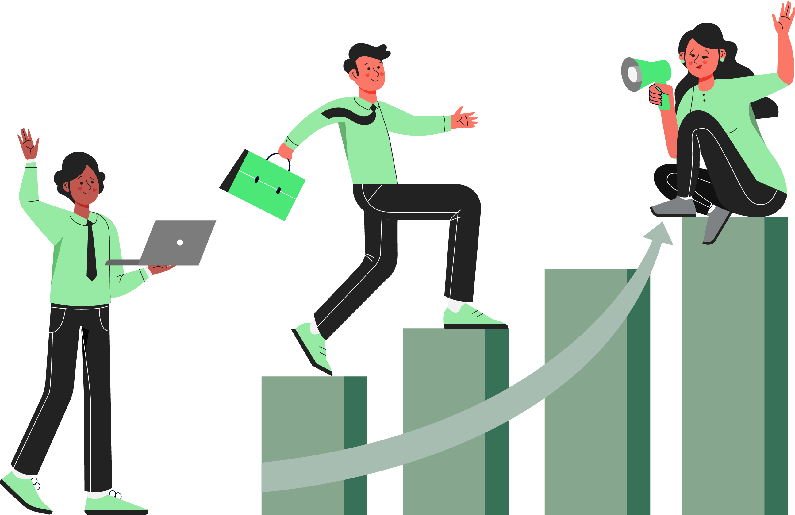 Digital Growth Illustration